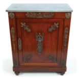 FRENCH EMPIRE ORMOLU MOUNTED CABINET