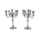 PAIR OF 19TH-CENTURY SHEFFIELD CANDELABRAS