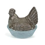 SILVER PLATED NESTING HEN