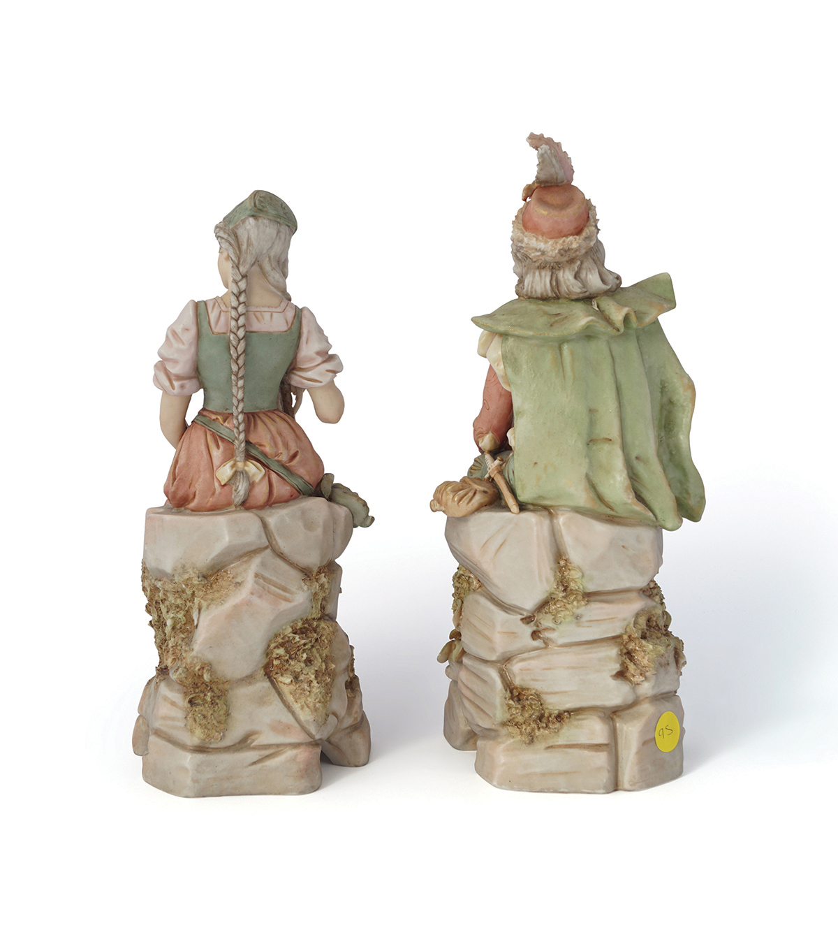 PAIR OF ROYAL DUX FIGURES - Image 5 of 5