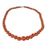 AMBER BEAD NECKLACE