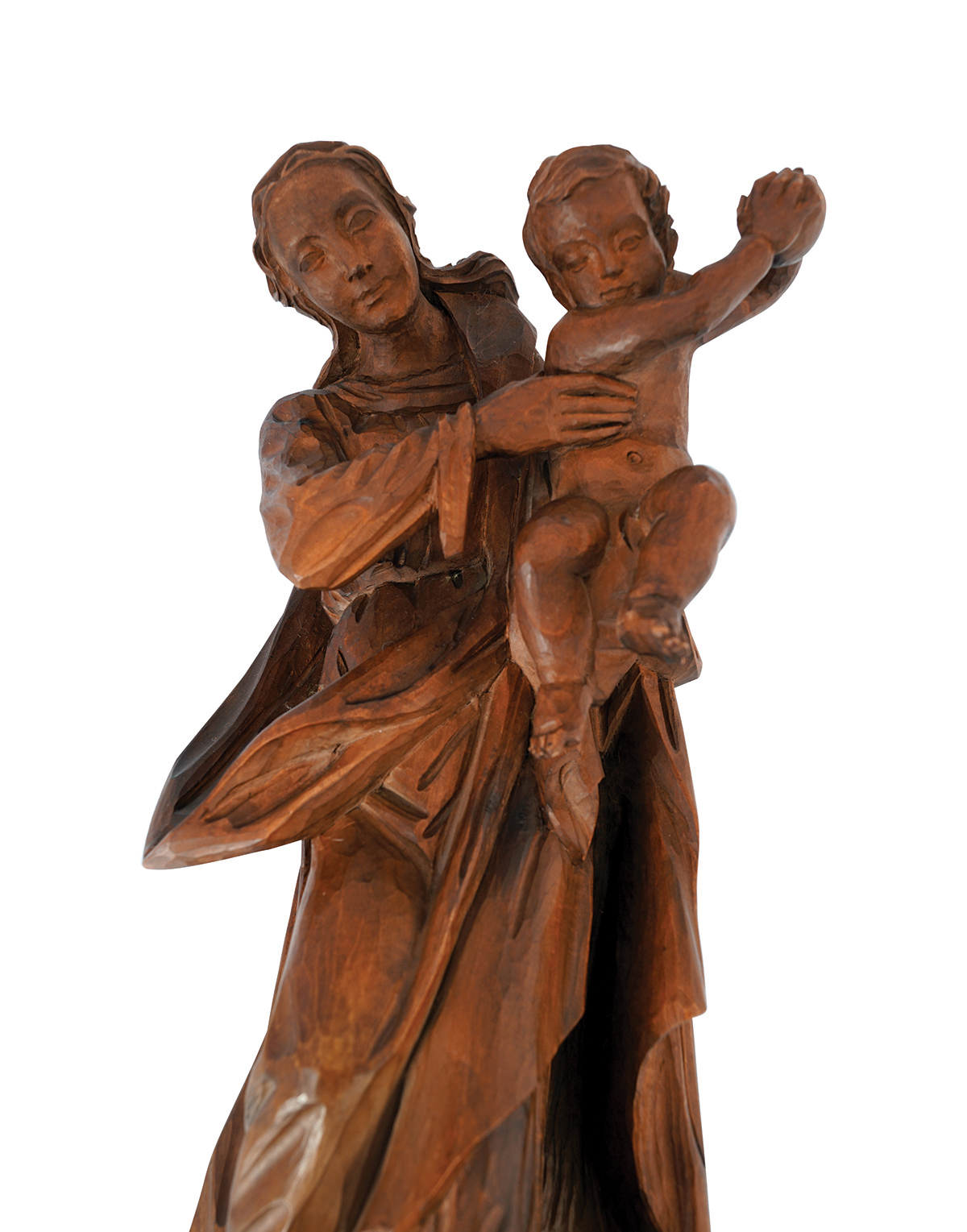 MADONNA AND CHILD BLACK FOREST CARVING - Image 2 of 3