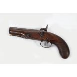 18TH-CENTURY FLINTLOCK PISTOL