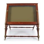 19TH-CENTURY FOLDING FOLIO CABINET