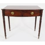 REGENCY PERIOD MAHOGANY SIDE TABLE