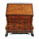 LATE 18TH-CENTURY DUTCH MARQUETRY BUREAU