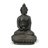 SINO-TIBETAN BRONZE SCULPTURE