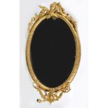 19TH-CENTURY GILT FRAMED PIER MIRROR