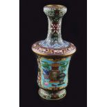 NINETEENTH-CENTURY CHINESE CLOISONNÉ VASE