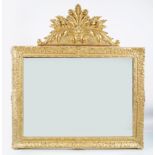 LARGE 19TH-CENTURY GILT FRAMED OVER MANTLE