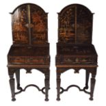PAIR OF 18TH-CENTURY CHINESE BUREAU CABINETS