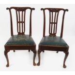 PAIR OF 18TH-CENTURY IRISH SIDE CHAIRS