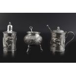 CHINESE 5 PIECE CRUET SET