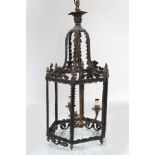 19TH-CENTURY HALL LANTERN