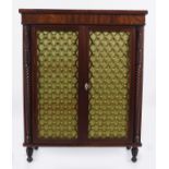 CORK REGENCY MAHOGANY SIDE CABINET