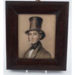 PORTRAIT MINIATURE OF NOBLE JOHNSON