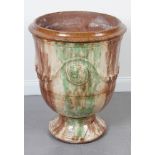 LARGE ANTIQUE TERRACOTTA URN