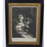 MEZZOTINT PRINT