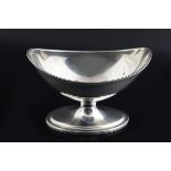 GEORGIAN STERLING SILVER PEDESTAL SALT