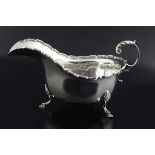 STERLING SILVER SAUCE BOAT