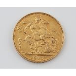 1910 GOLD SOVEREIGN