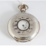 SILVER AND GOLD POCKET WATCH