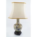 19TH-CENTURY CLOISONNÉ TABLE LAMP