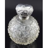 19TH CENTURY GLASS PERFUME BOTTLE