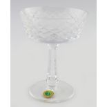 SET OF 6 WATERFORD CRYSTAL CHAMPAGNE GLASSES