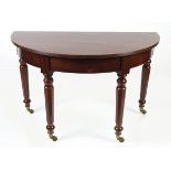 PAIR OF REGENCY PERIOD MAHOGANY SIDE TABLES