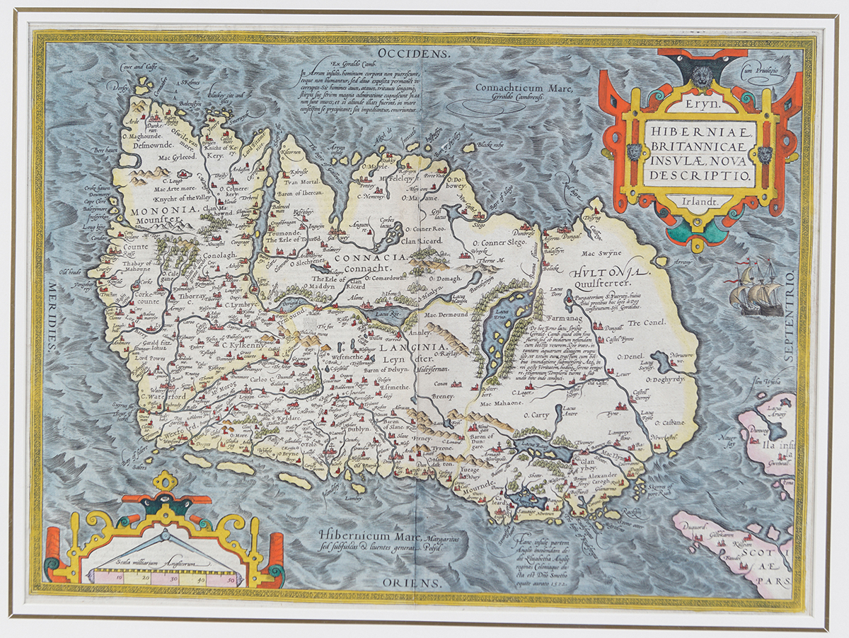 ORTELIUS MAP - Image 2 of 4