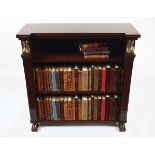 PR. 19TH-CENTURY PERIOD MAHOGANY OPEN BOOKSHELVES