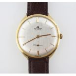 BUCHERER 18 CARAT GOLD GENTS WRIST WATCH