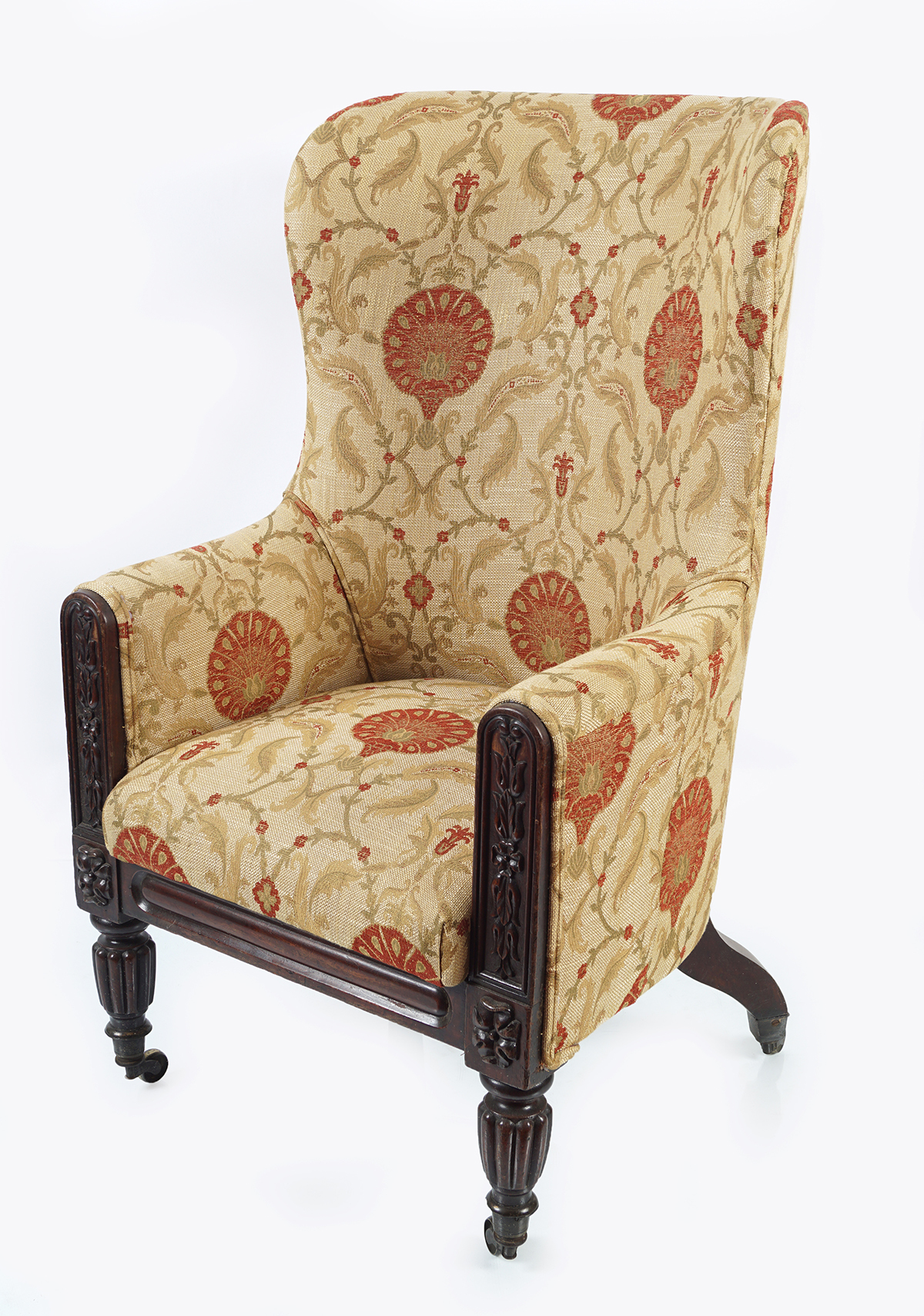 WILLIAM IV LIBRARY CHAIR