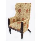 WILLIAM IV LIBRARY CHAIR