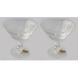 SET OF SIX WATERFORD CRYSTAL CHAMPAGNE GLASSES