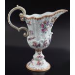 19TH-CENTURY SAMPSON ARMORIAL POLYCHROME EWER