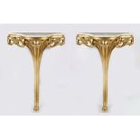 PAIR OF 19TH-CENTURY CONSOLE TABLES