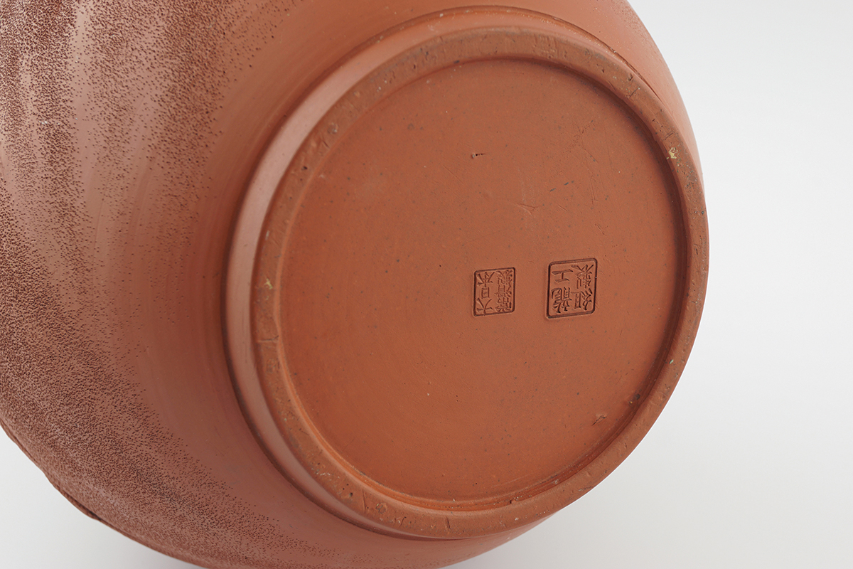 TOKANAME JAPANESE TERRACOTTA VASE - Image 6 of 7