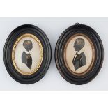 PAIR OF REGENCY SILHOUETTES