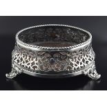 SILVER JEROBOAM CHAMPAGNE COASTER