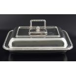 EDWARDIAN SILVER PLATE METAMORPHIC TUREEN