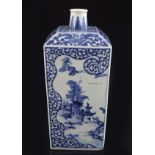 JAPANESE ARITA BLUE AND WHITE VASE