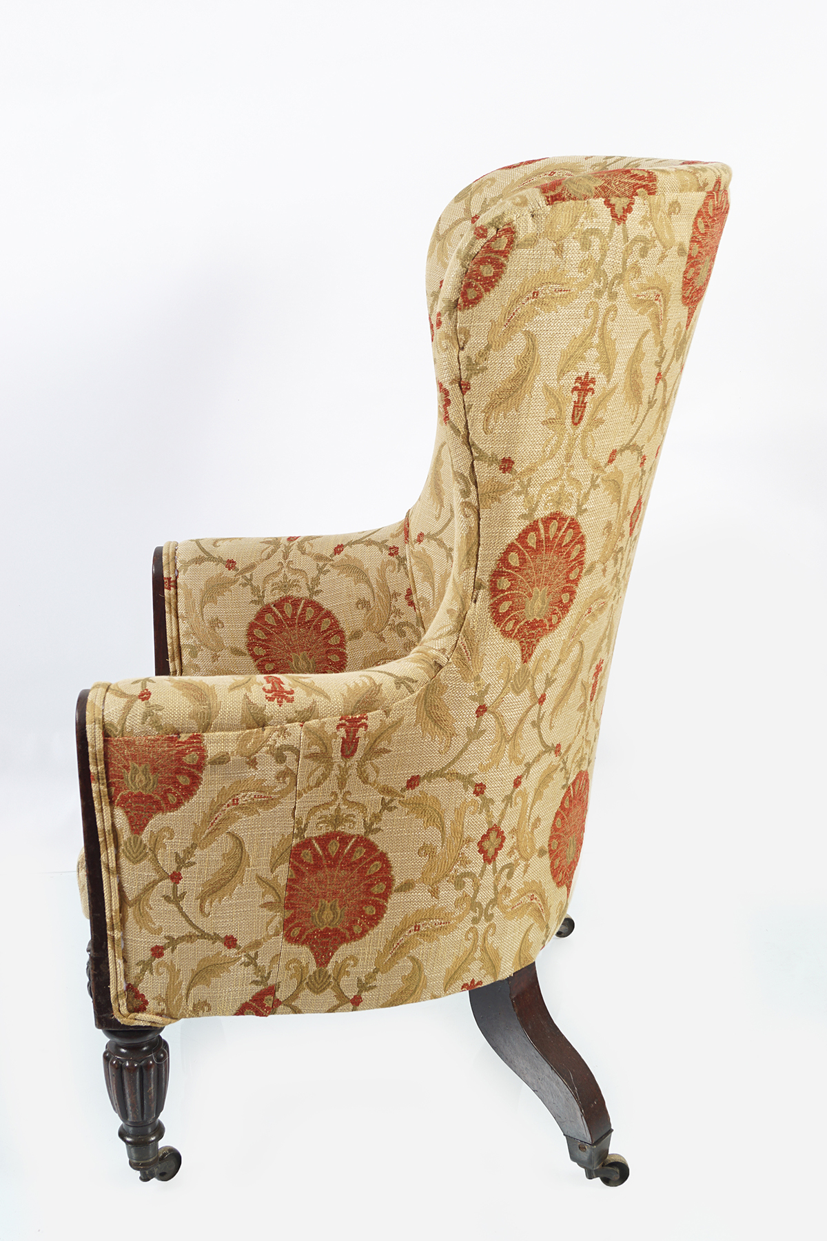 WILLIAM IV LIBRARY CHAIR - Image 4 of 5