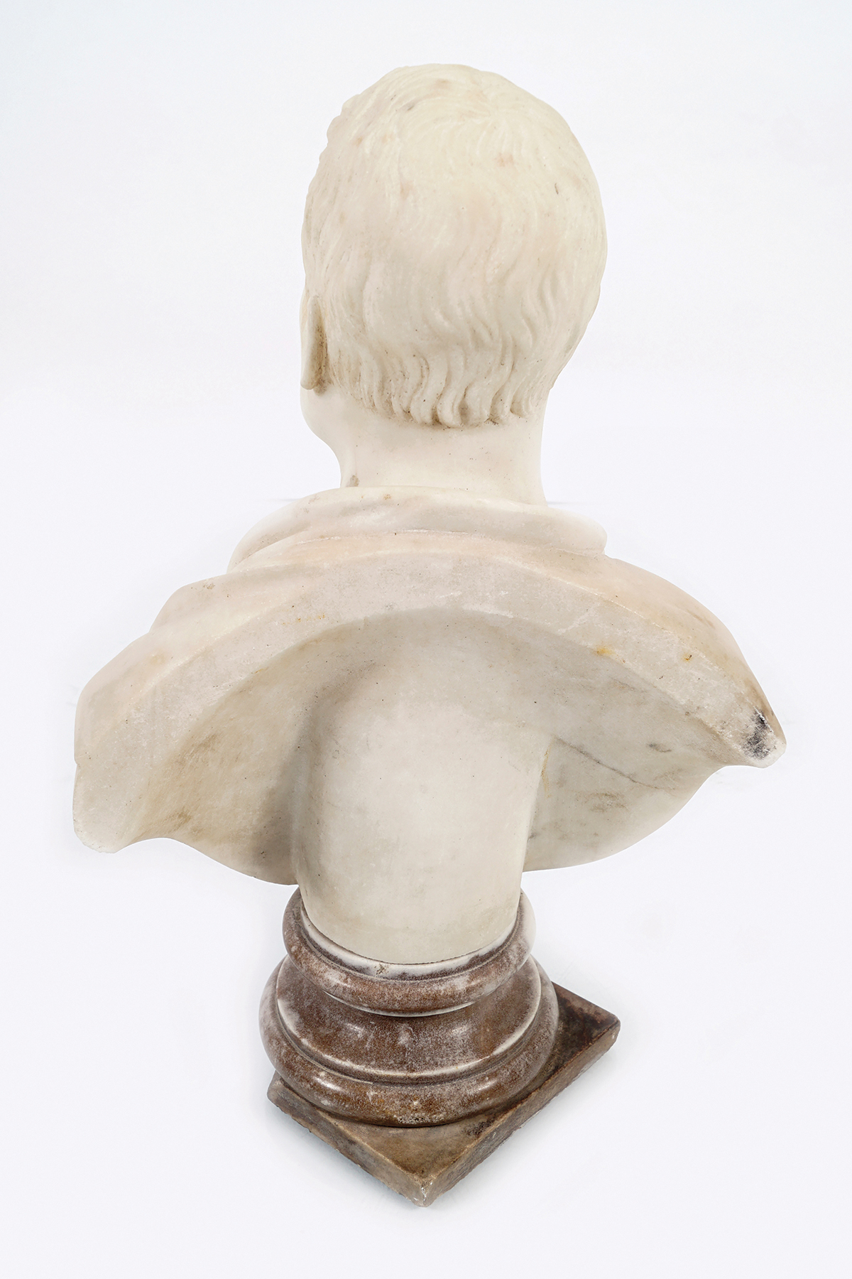 18TH-CENTURY MARBLE BUST - Image 6 of 6