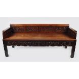 CHINESE QING HARDWOOD IMPERIAL SEAT