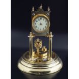 EDWARDIAN 365 DAY MANTLE CLOCK