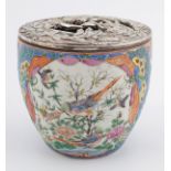 CANTONESE POLYCHROME POT POURI