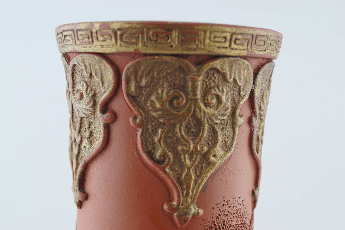 TOKANAME JAPANESE TERRACOTTA VASE - Image 2 of 7