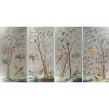 SET OF FOUR LARGE 18TH CENTURY FRENCH PANELS